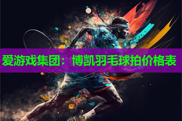 爱游戏集团：博凯羽毛球拍价格表