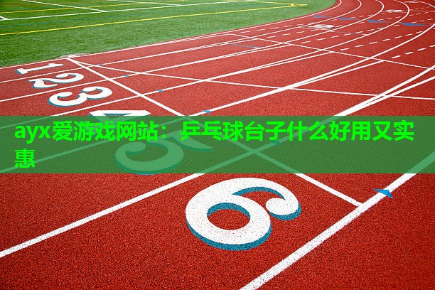 ayx爱游戏网站：乒乓球台子什么好用又实惠