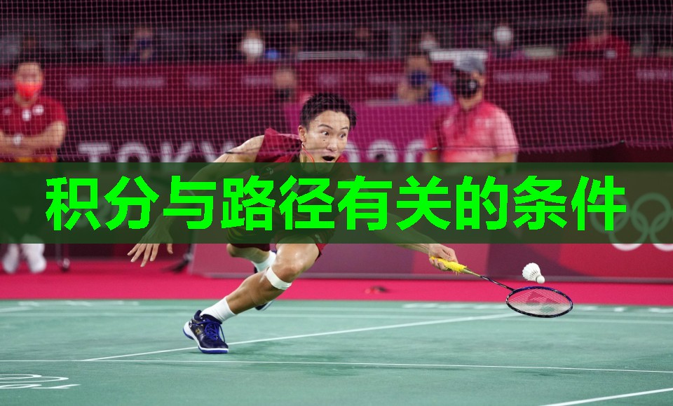 积分与路径有关的条件