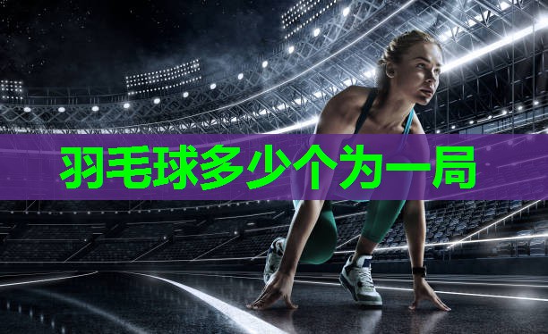 羽毛球多少个为一局